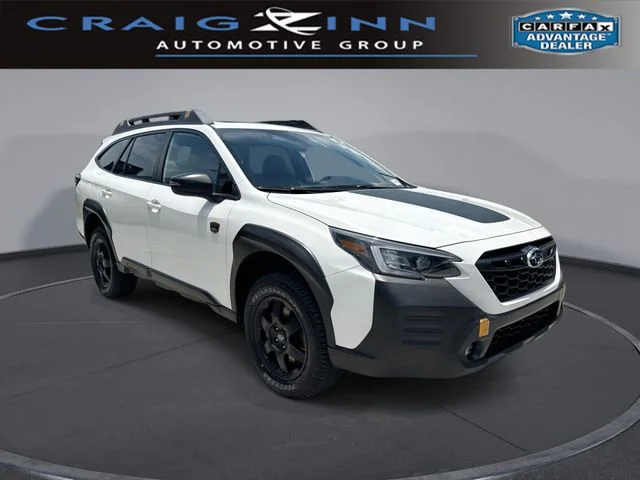 Certified Used 2023 White Subaru Wilderness image 1