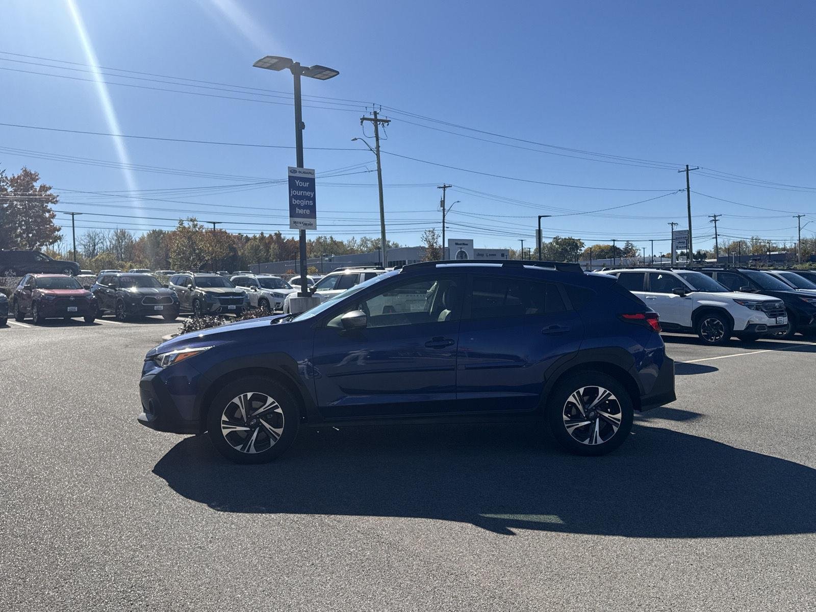 Used 2024 Sapphire Blue Pearl Subaru Premium image 6