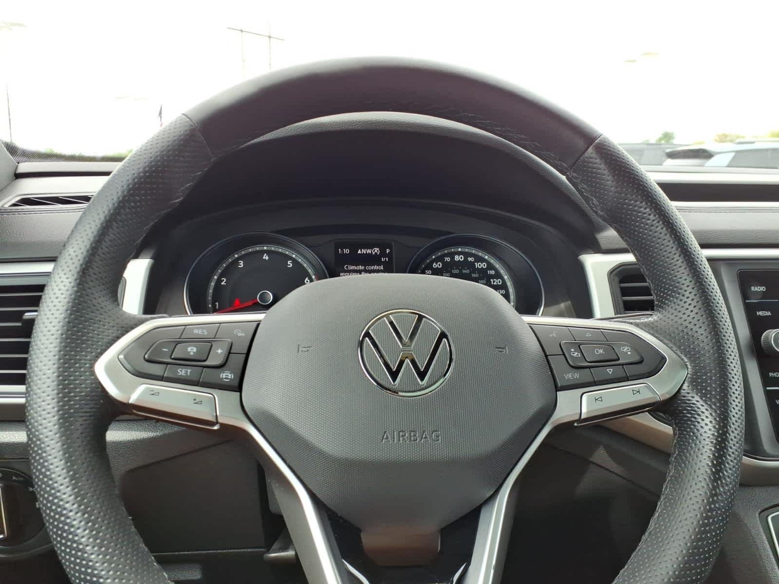Certified Used 2021 Pure Gray Volkswagen 3.6L V6 SE w/Technology R-Line image 24