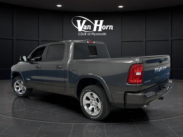 New 2026 Granite Crystal Metallic Clear-Coat Exterior Paint RAM Big Horn/Lone Star image 3