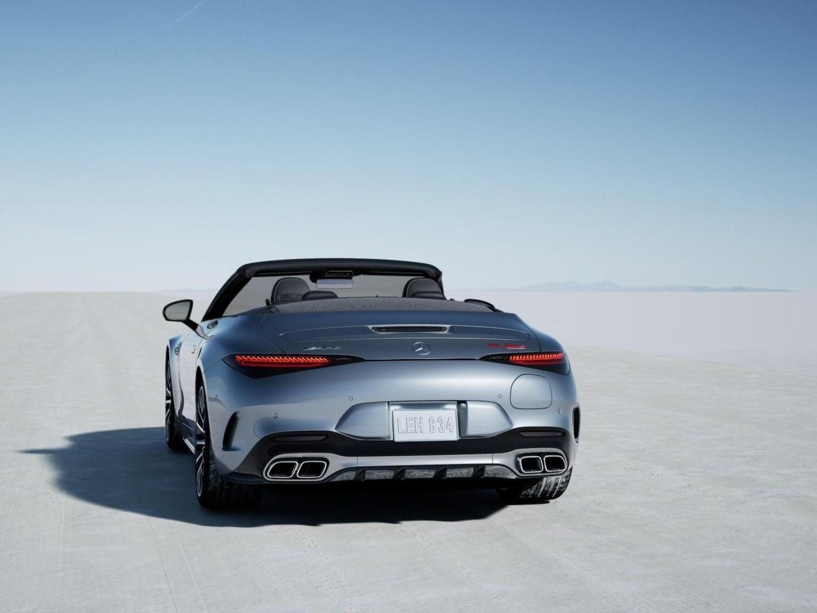 New 2026 Cirrus Silver Metallic Mercedes-Benz SL 63 AMG® S E Performance 2D Convertible 4MATIC®  image 27