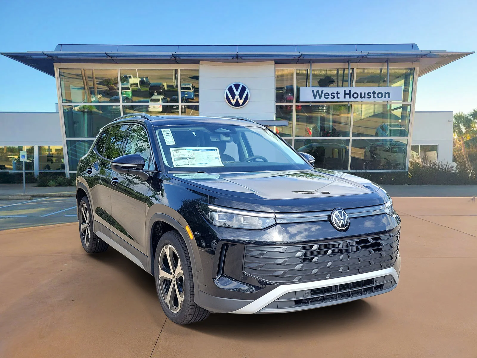 New 2026 Black Volkswagen SE image 2