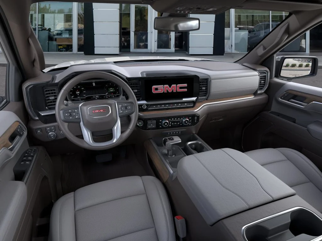 New 2026 Glacier White Tricoat GMC SLT image 15