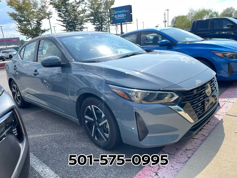 Used 2024 Gray Metallic NISSAN SV image 5