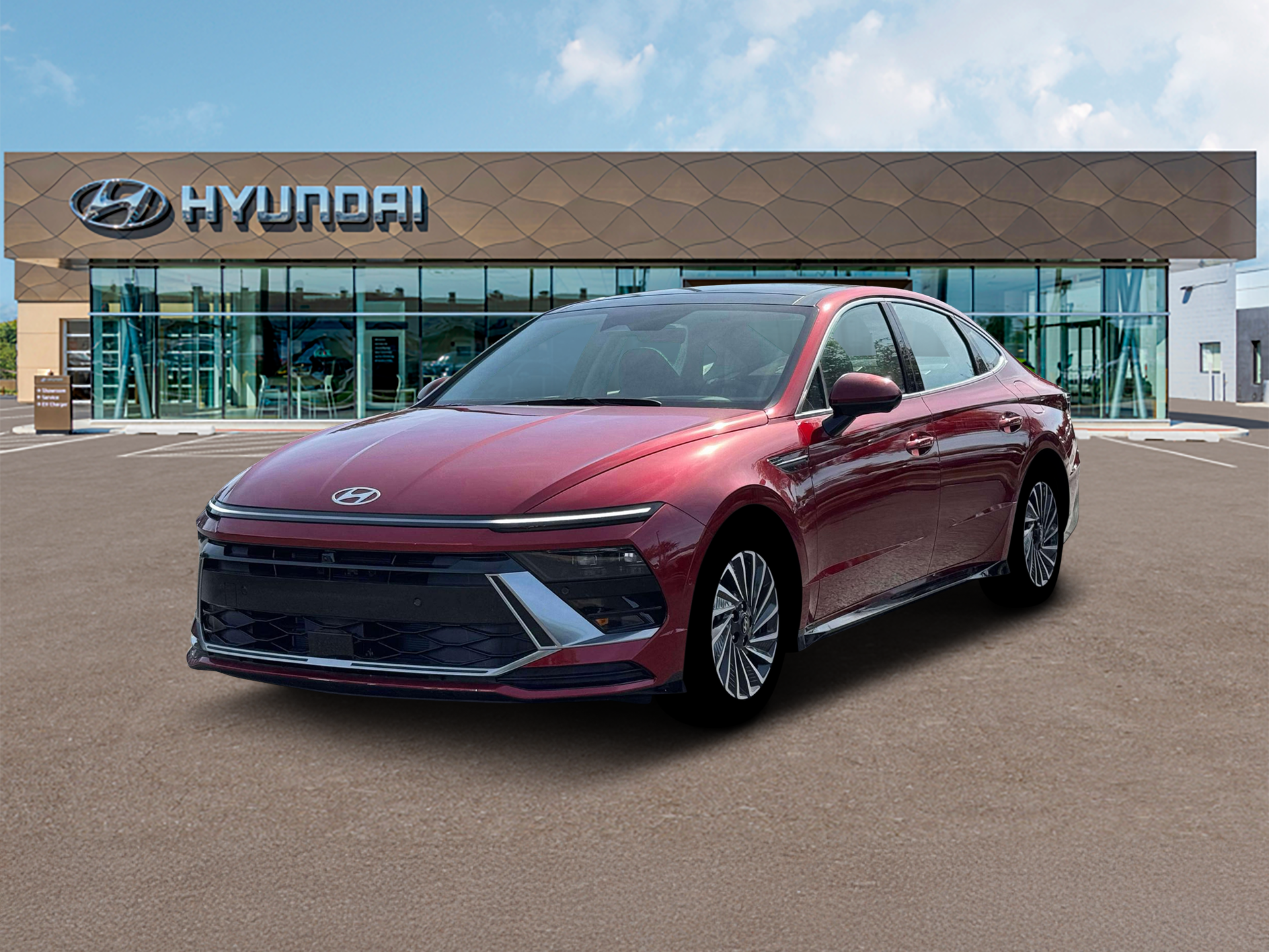 New 2026 Ultimate Red Hyundai Limited image 1