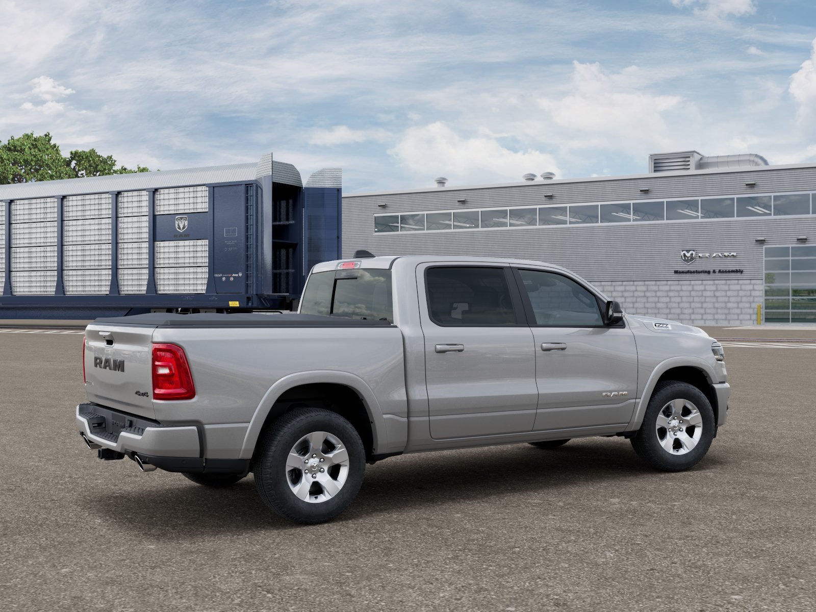 New 2026 Silver Zynith Exterior Paint RAM BIG HORN image 2