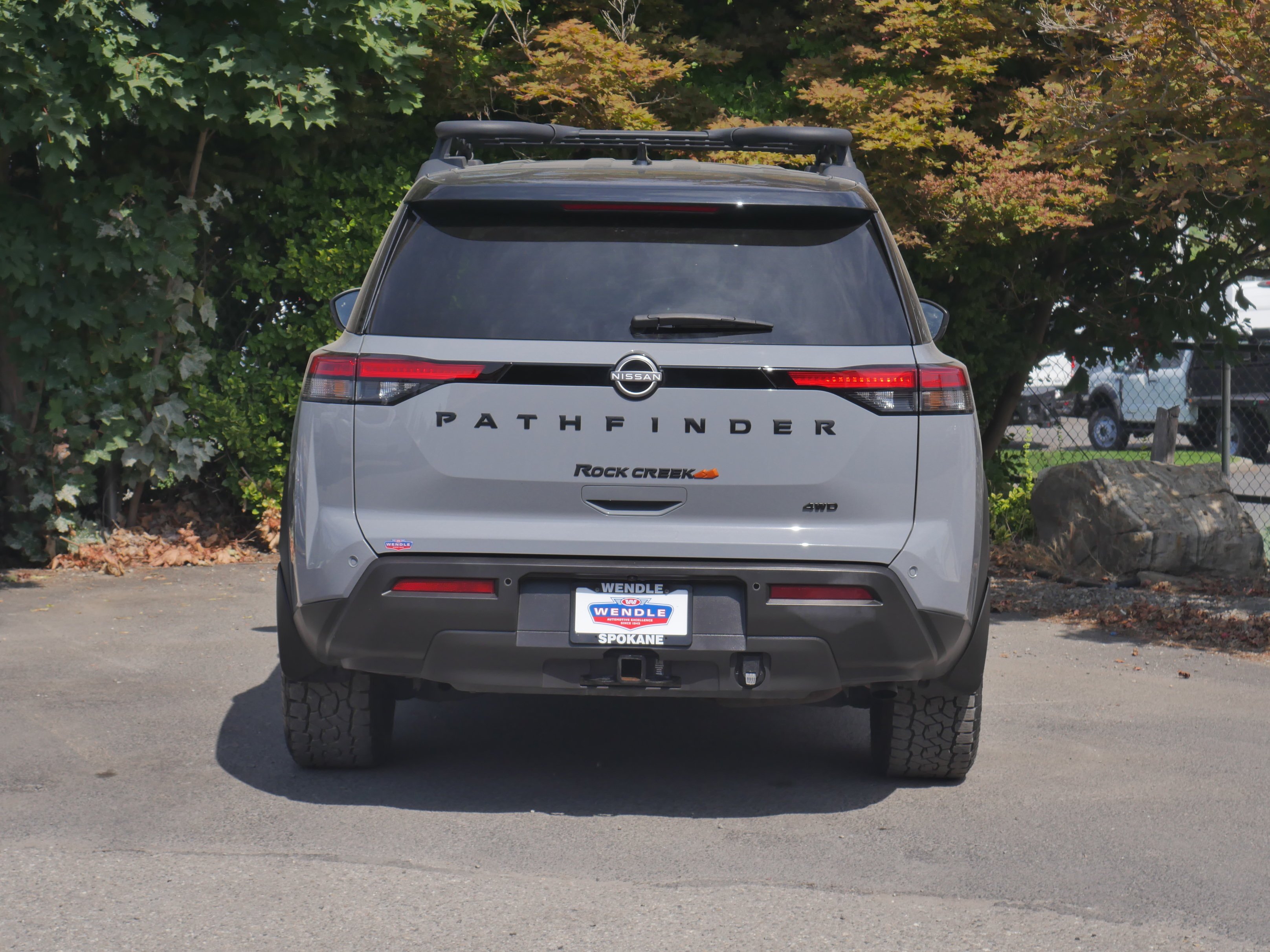 Used 2024 Solid Gray/Super Black Nissan Rock Creek image 22