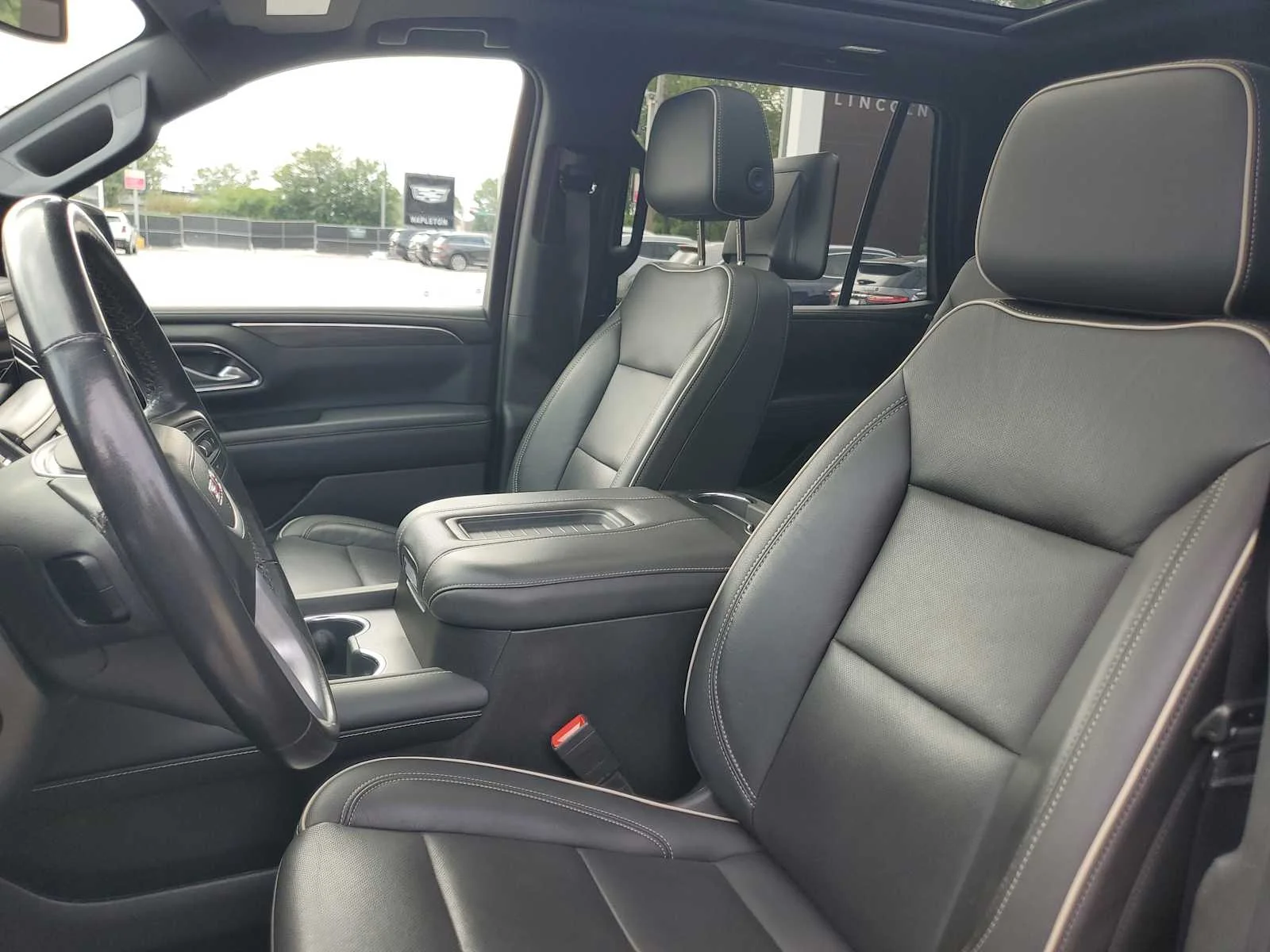 Used 2021 ONYX BLACK GMC SLT image 21