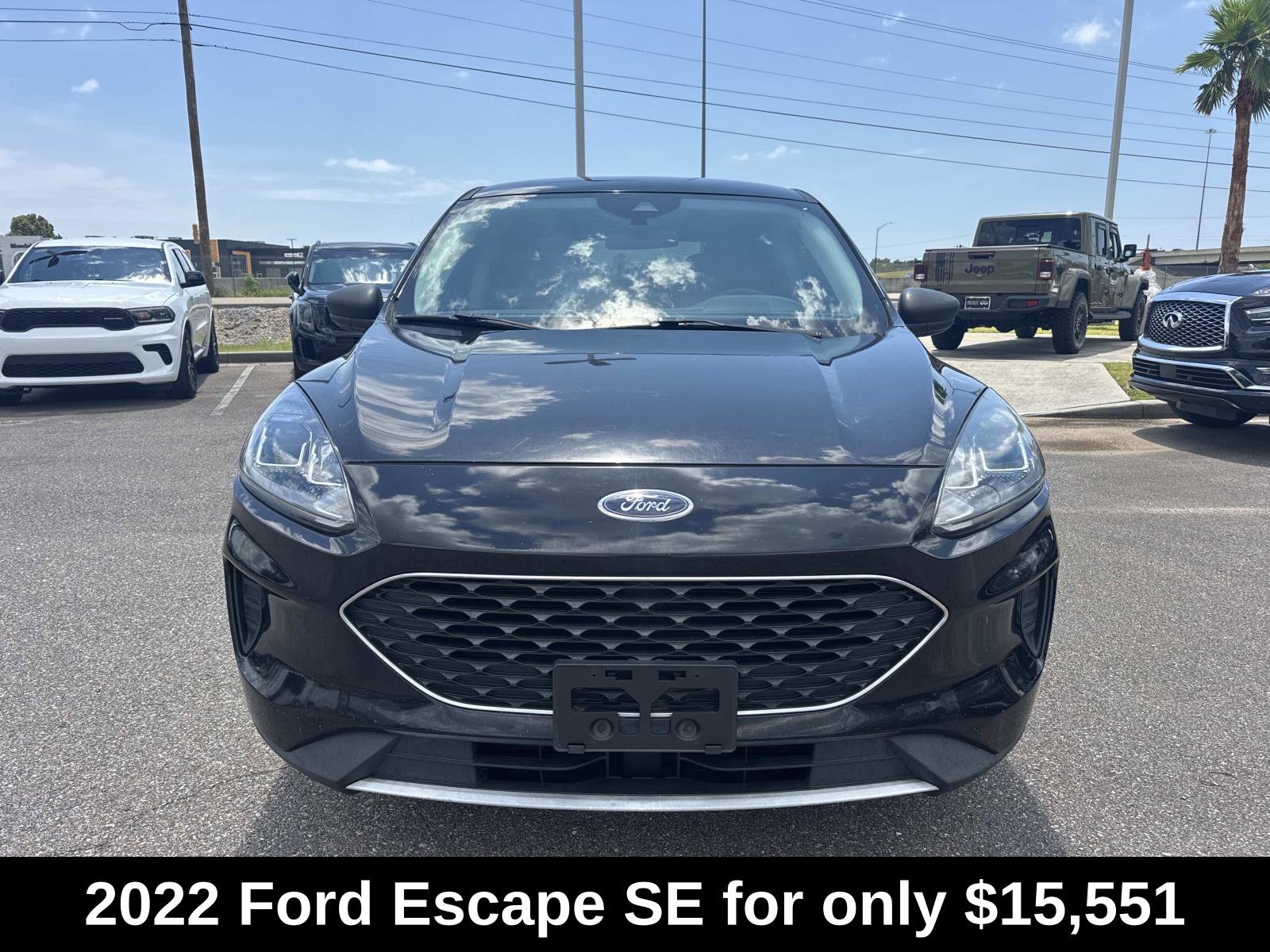 Used 2022 Ford Escape SE with VIN 1FMCU0G69NUA53917 for sale in D'iberville, MS