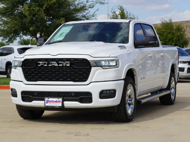 New 2026 Bright White Clear-Coat Exterior Paint RAM Big Horn/Lone Star image 2