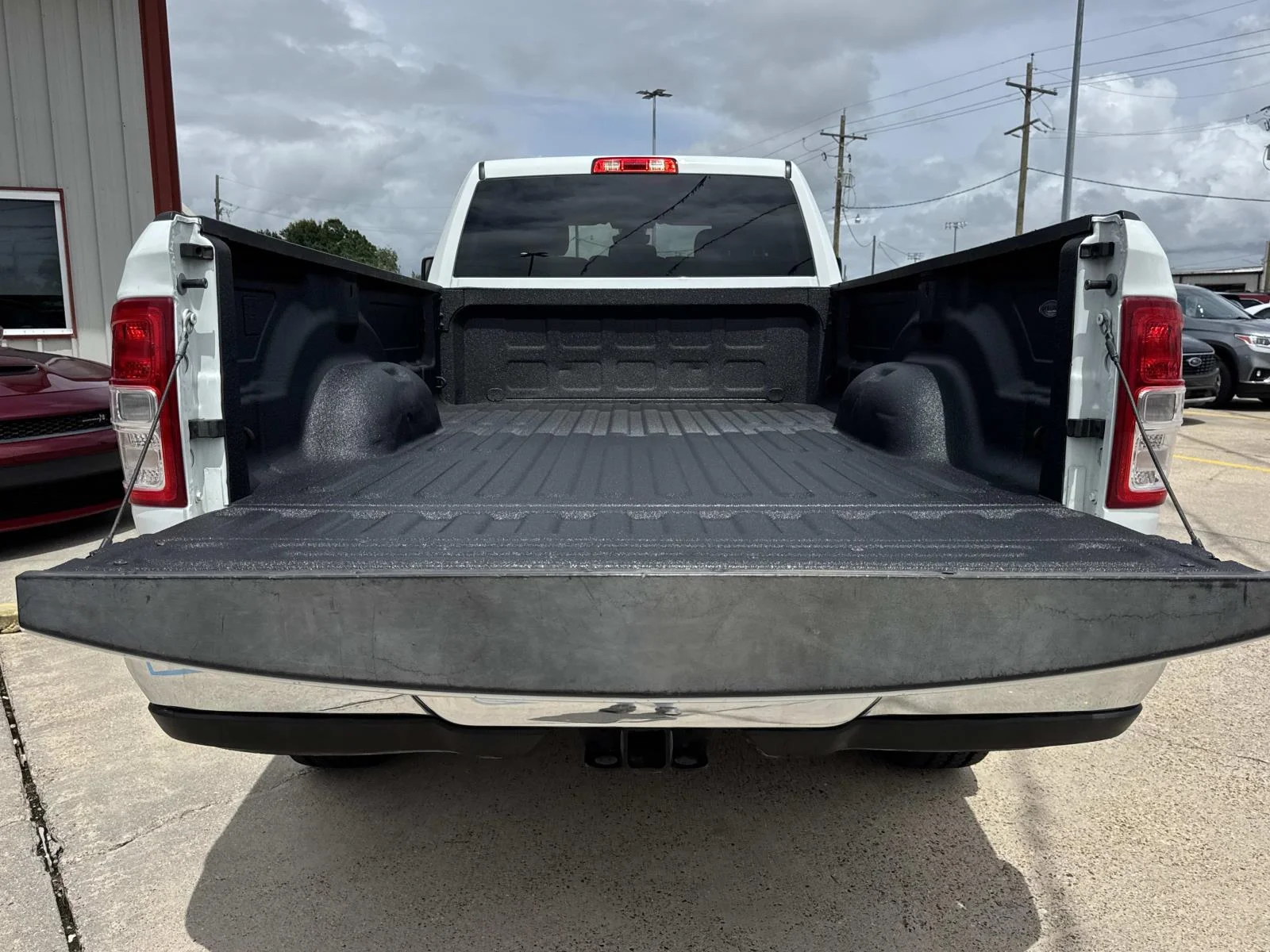 Used 2024 Bright White Clearcoat Ram Big Horn image 8
