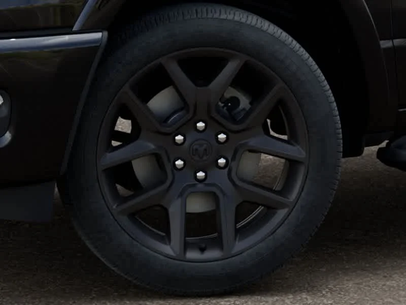 New 2026 Diamond Black Crystal Pearlcoat Ram Laramie image 8
