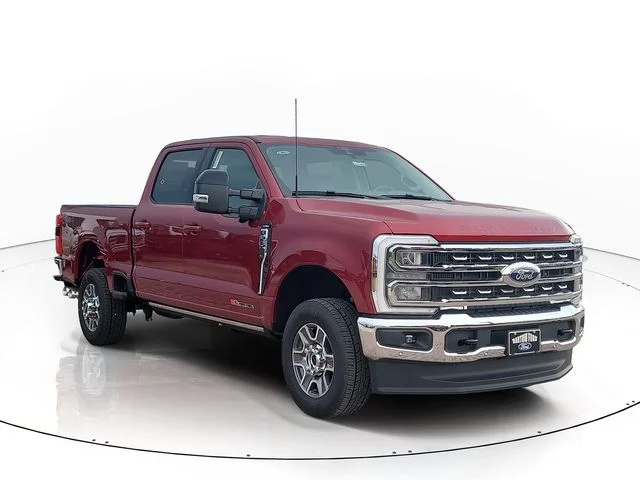 New 2026 Ruby Red Metallic Ford Lariat image 3