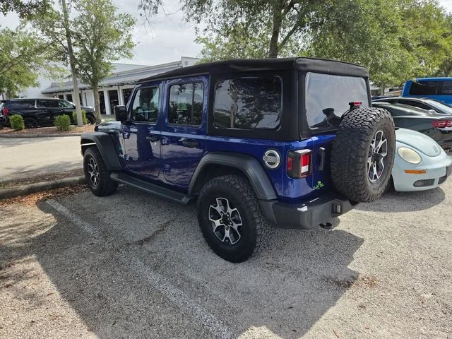 Certified Used 2020 Blue Jeep Unlimited Sport S image 5