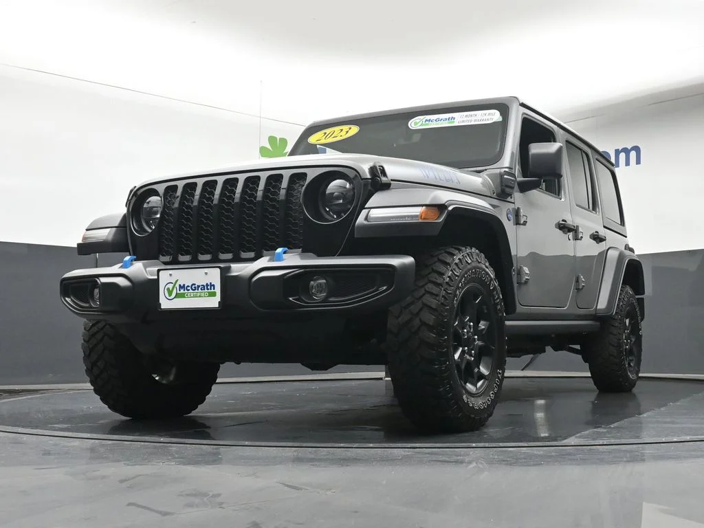Used 2023 Gray Jeep Willys 4xe image 7