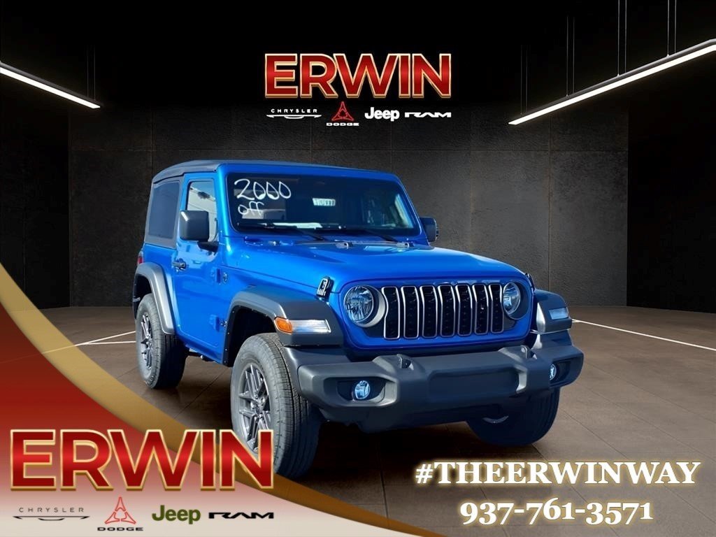 New 2026 Hydro Blue Pearl-Coat Exterior Paint Jeep Sport image 1
