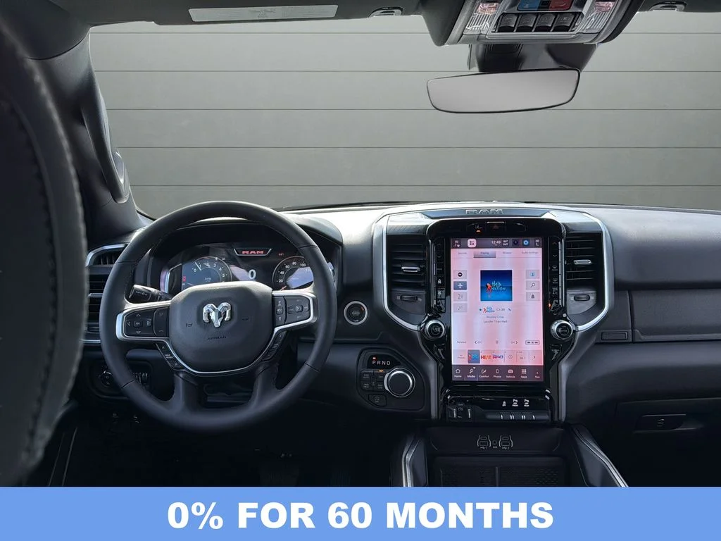 New 2026 Diamond Black Crystal Pearl-Coat Exterior Paint RAM Big Horn/Lone Star image 12