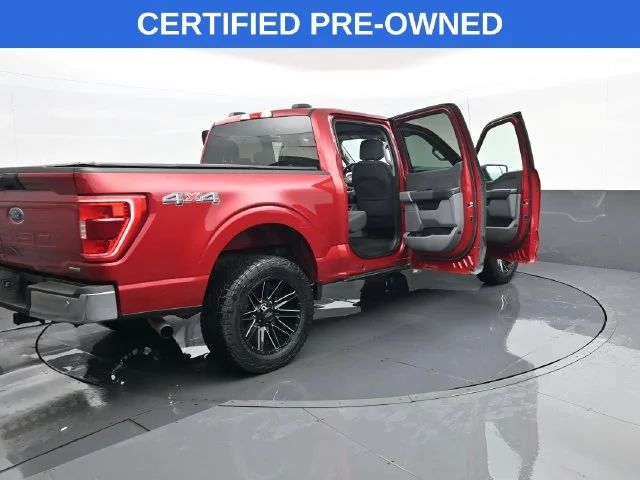 Certified Used 2021 Red Metallic Ford XLT image 28