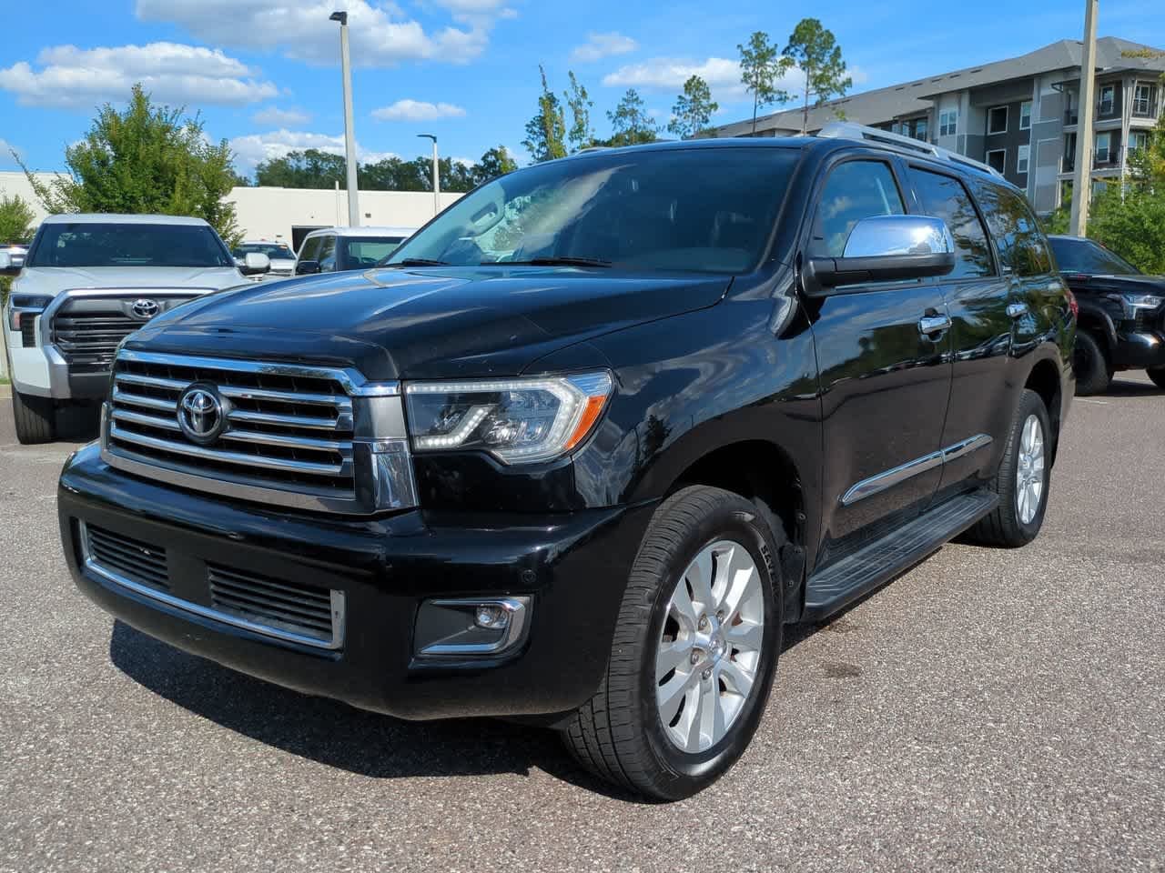 Used 2018 Midnight Black Metallic Toyota Platinum image 2
