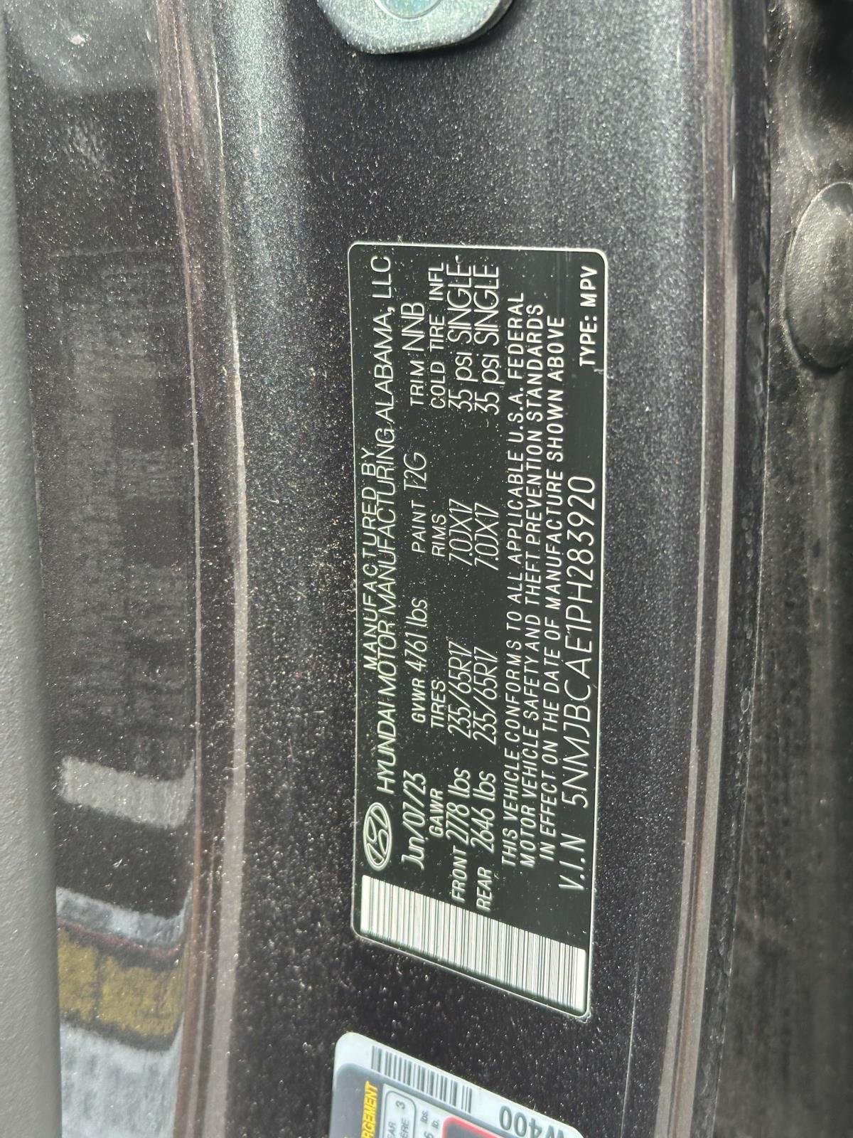 Used 2023 Gray Hyundai SEL image 18