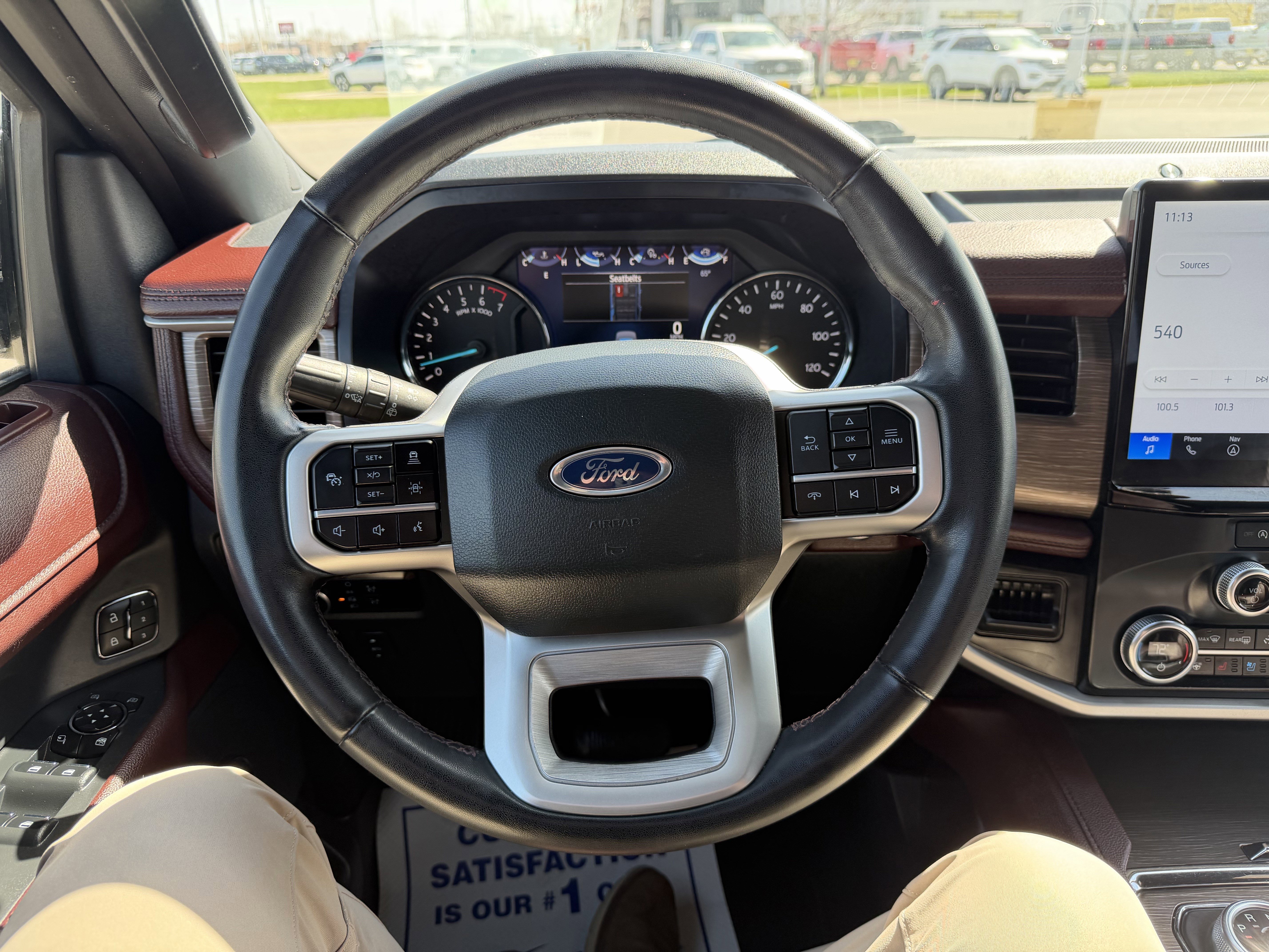 Certified Used 2024 Agate Black Metallic Ford Limited image 9