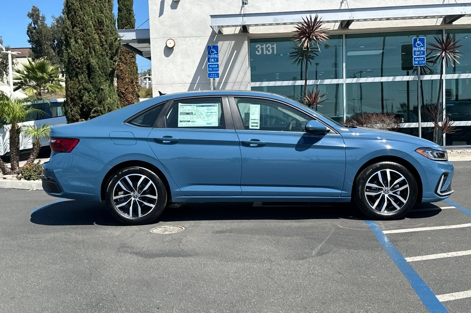 New 2026 Blue Volkswagen 1.5T SE image 4