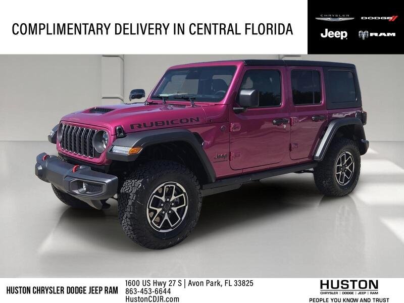 New 2026 Tuscadero Pearlcoat Jeep RUBICON 4 DOOR 4X4 image 1