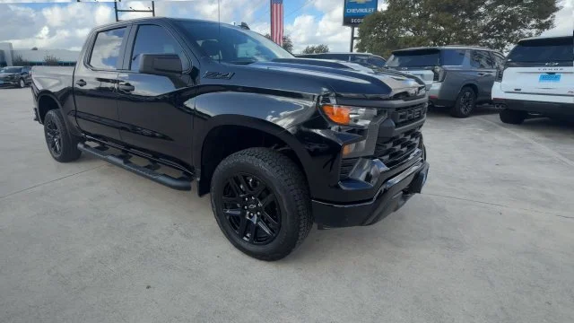 Certified Used 2024 Black Chevrolet Custom Trail Boss image 2