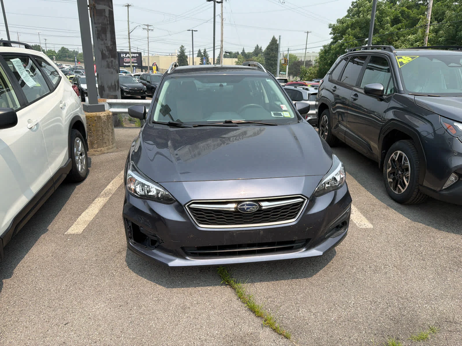 Used 2017 Carbide Gray Metallic Subaru Premium image 2