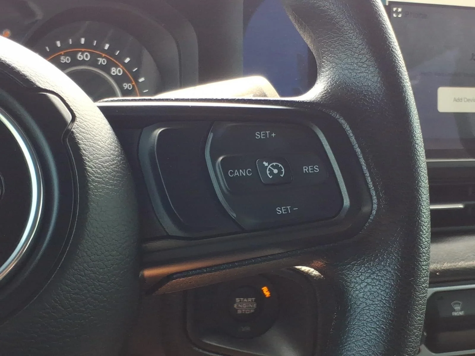 Used 2025 Bright White Clearcoat Jeep Sport image 27