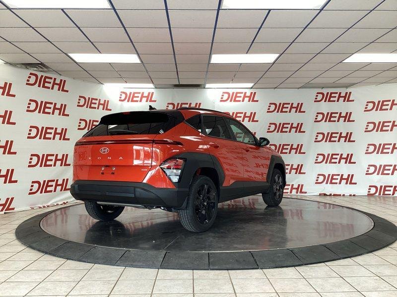 New 2027 Orange Hyundai SEL Sport AWD image 7