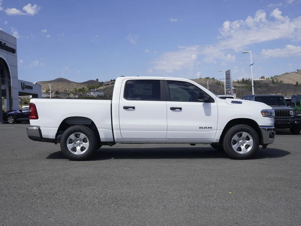 New 2026 Bright White Clear-Coat Exterior Paint RAM Big Horn/Lone Star image 3