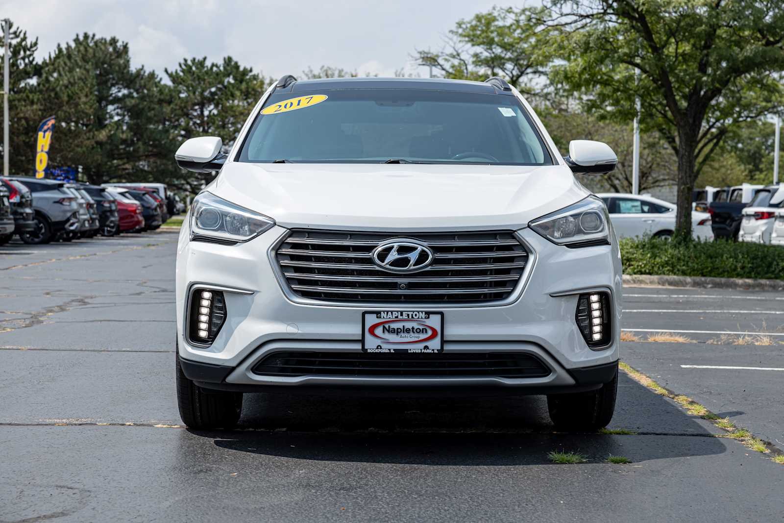 Used 2017 Hyundai Santa Fe Limited Ultimate with VIN KM8SR4HF7HU239818 for sale in Rockford, IL