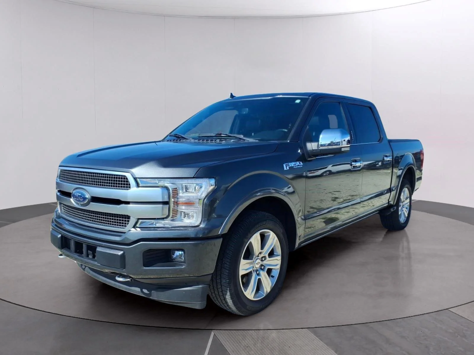 Used 2019 Magnetic Ford Platinum image 1