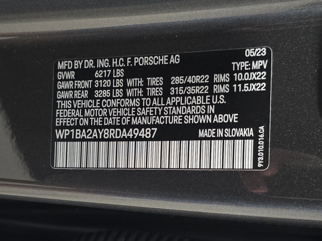 Used 2024 Gray Porsche Base image 33