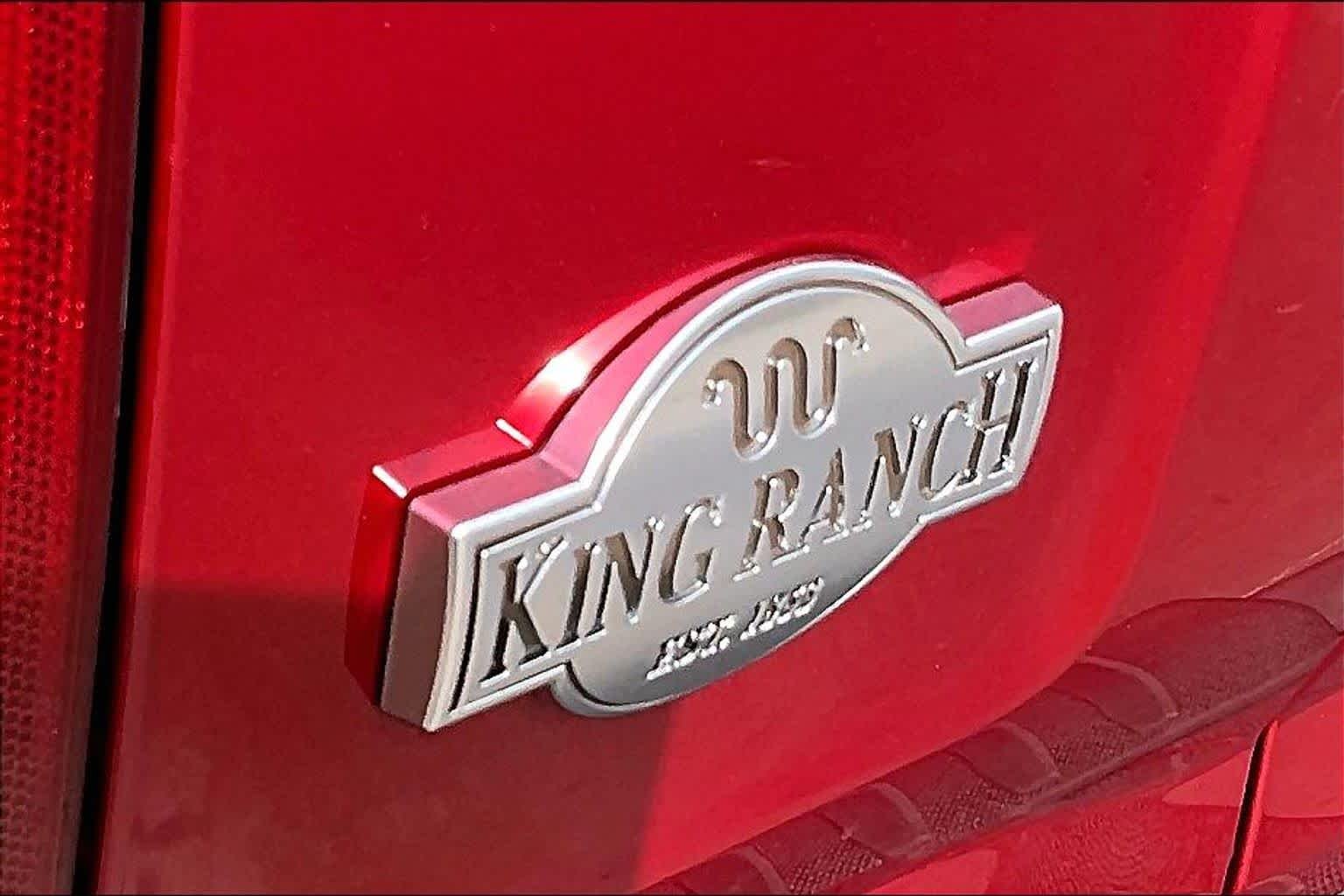 Used 2026 Ruby Red Metallic Tinted Clearcoat/Marsh Gray Ford King Ranch image 10