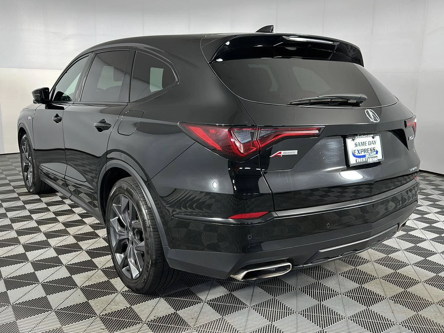 Used 2023 Majestic Black Pearl Acura SH-AWD with A-Spec Package image 60