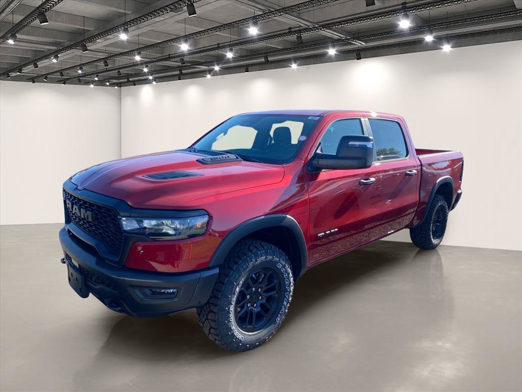 New 2026 Molten Red Pearl-Coat Exterior Paint RAM Rebel image 2
