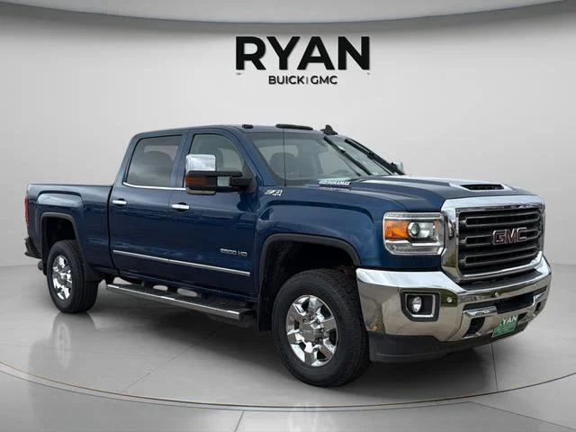 Used 2018 STONE BLUE METALLIC GMC SLT image 9