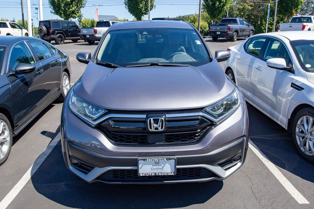 Certified Used 2022 Modern Steel Metallic Honda EX image 2