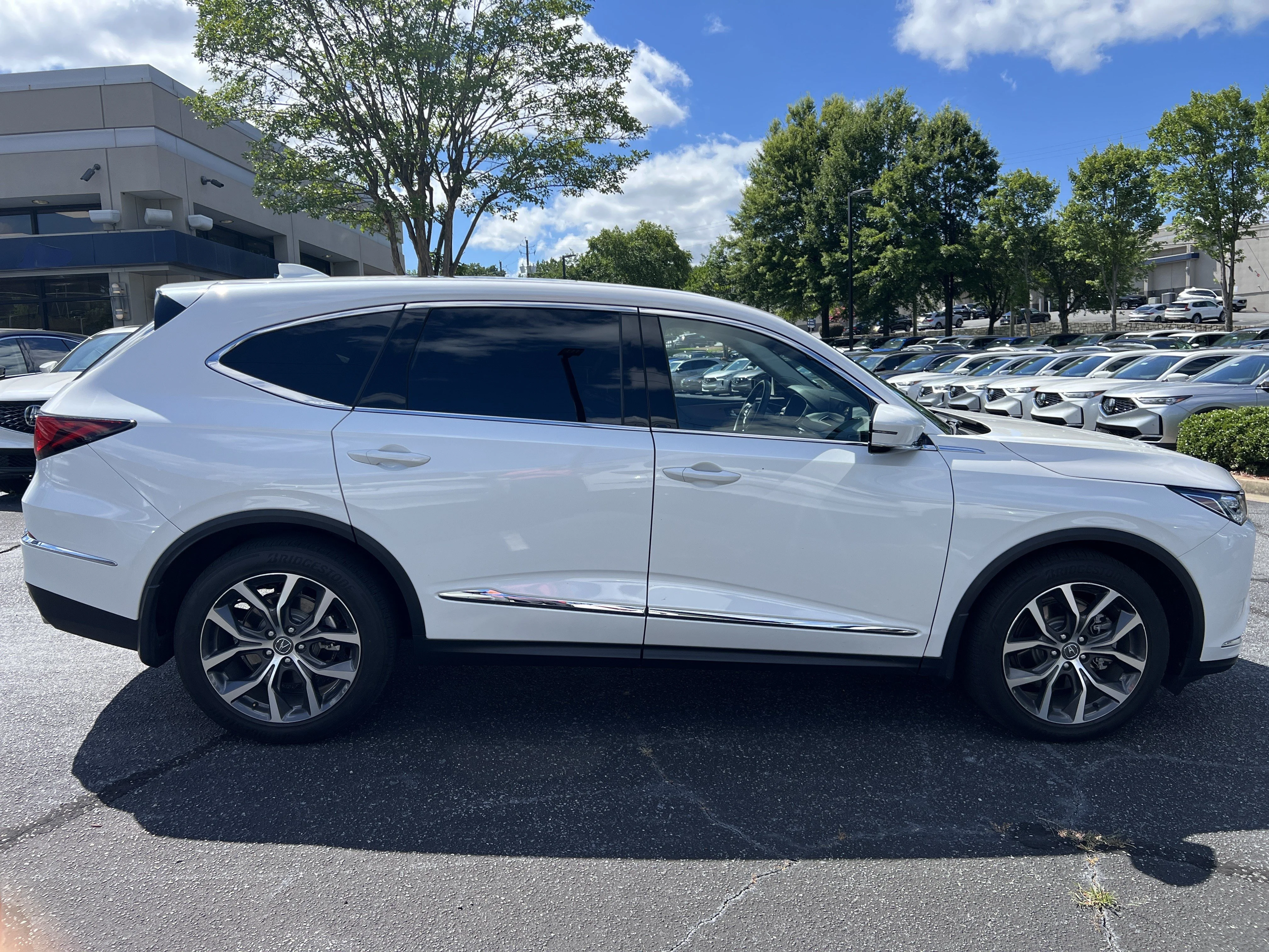 Certified Used 2024 Platinum White Pearl Acura TECH image 6