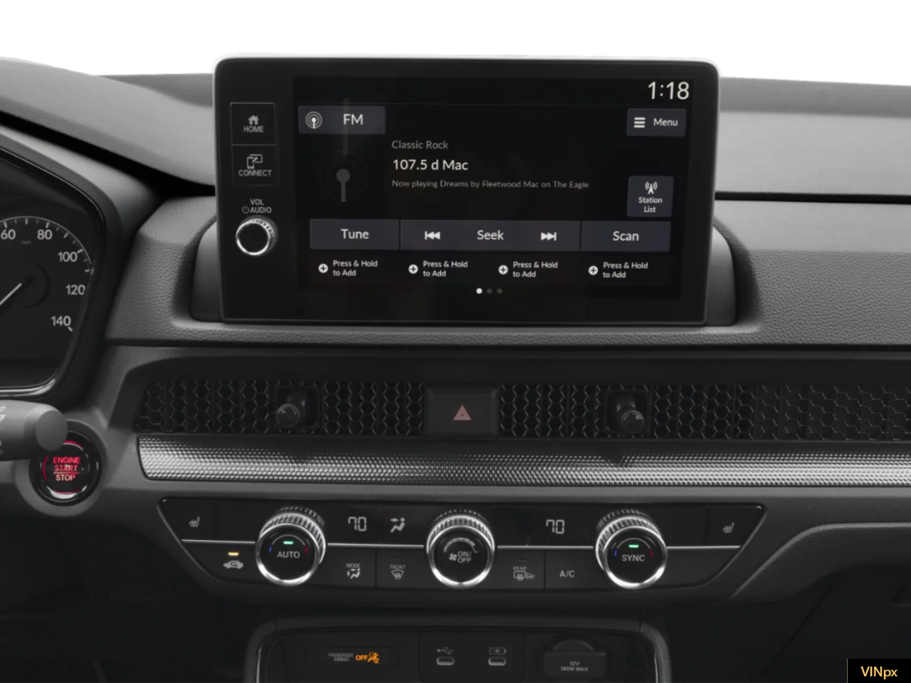 New 2026 Platinum White Pearl Honda EX AWD image 8
