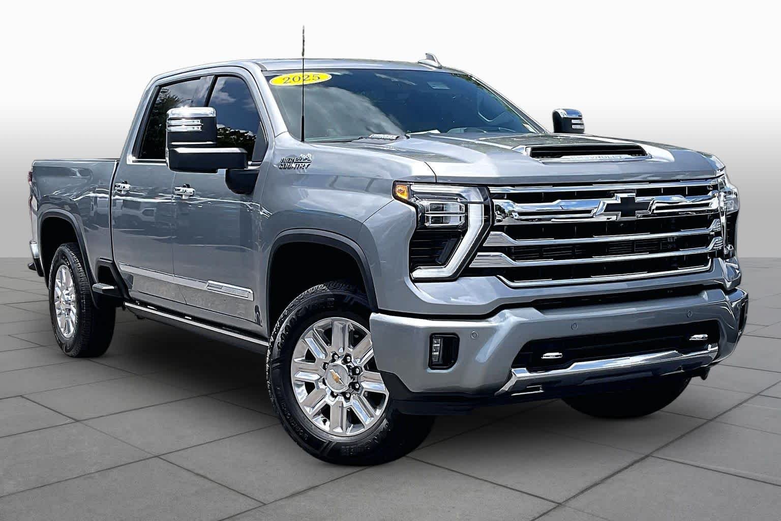 Used 2025 Sterling Gray Metallic Chevrolet High Country image 3