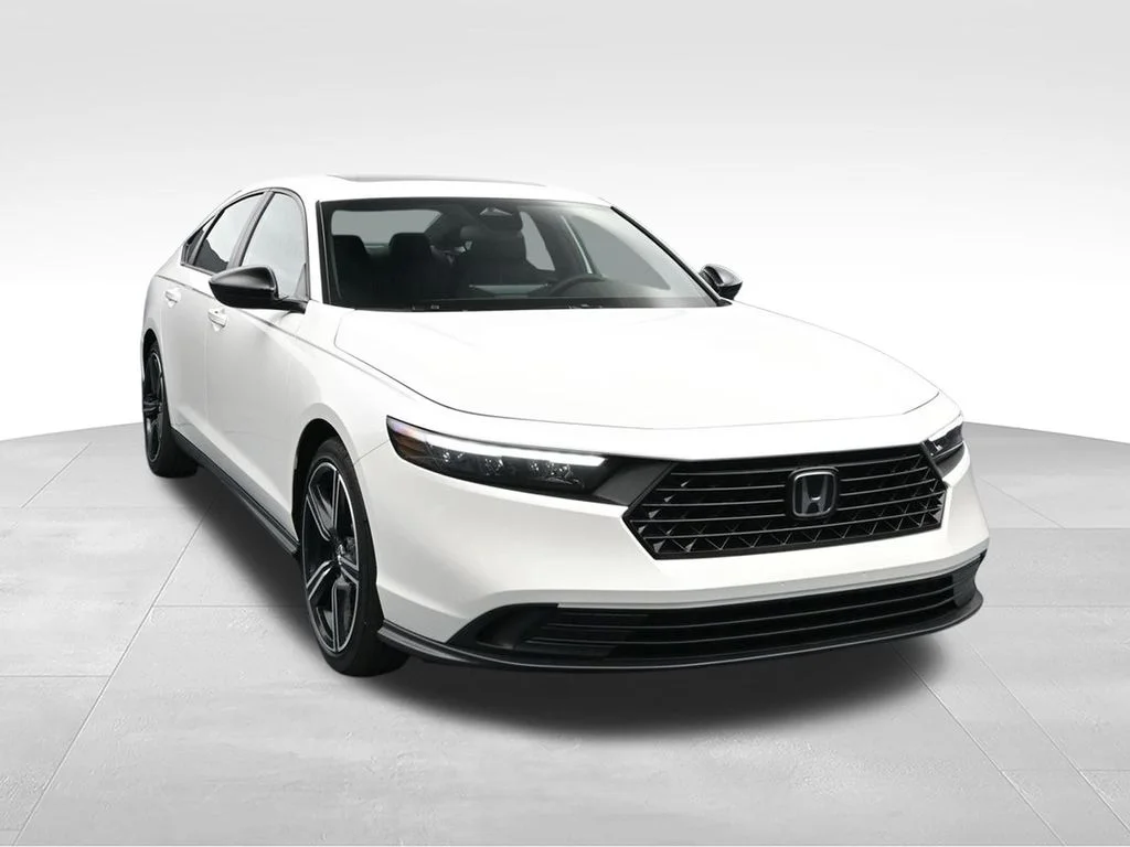 New 2026 Platinum White Pearl Honda Sport image 1