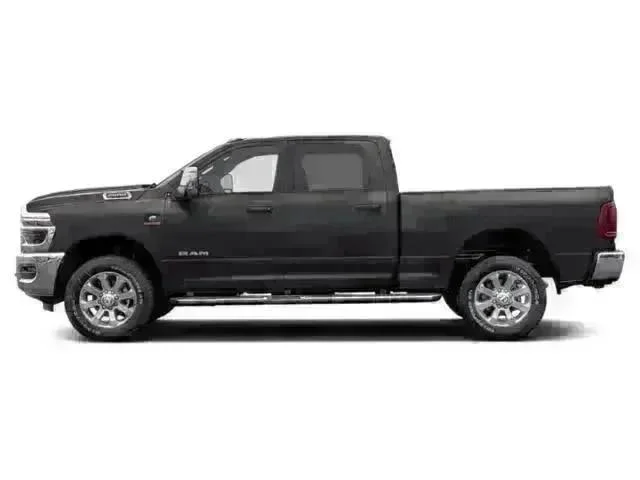 New 2026 Diamond Black Crystal Pearl-Coat Exterior Paint RAM Laramie image 2