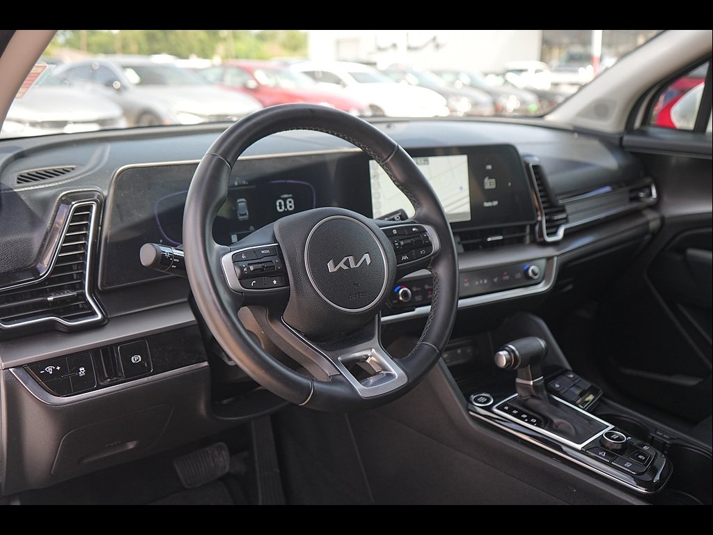 Used 2024 Glacial White Pearl Kia EX image 9