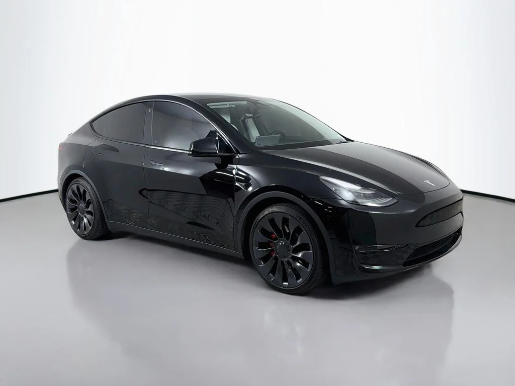 Used 2023 Black Tesla Performance image 3
