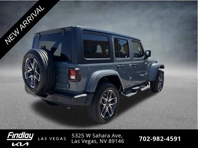 Used 2024 Gray Jeep Sport S 4xe image 5