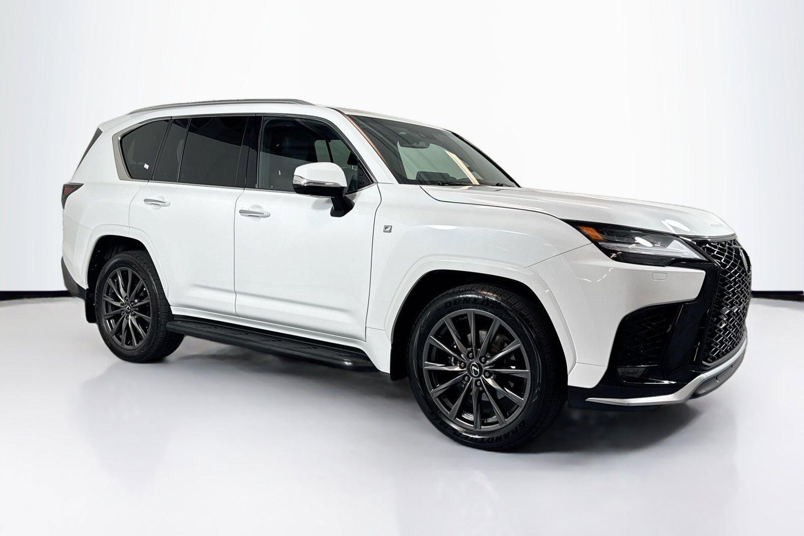 Used 2024 White Lexus LX 600 F SPORT image 3