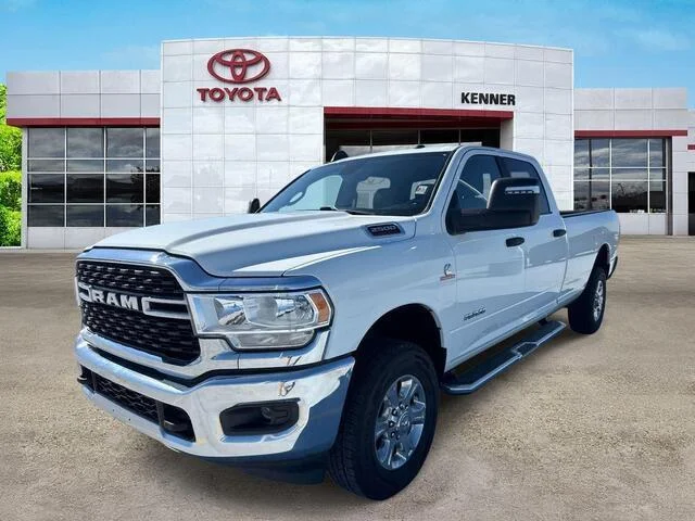 Used 2024 Bright White Clearcoat Ram Big Horn image 3